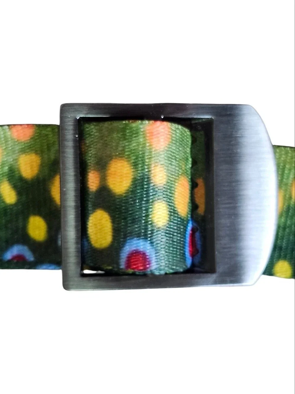 Wingo Outdoor Brook Trout Basecamp Belt with Metal Buckle